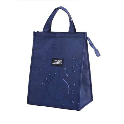 Waterproof Polyester Picnic Cooler Beach Tote Bag With  Aluminum Foil Lining