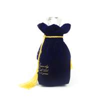 High Quality Reusable Velvet Drawstring Gift Packaging Wine Bottle Bag